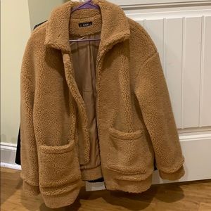 Sherpa teddy jacket